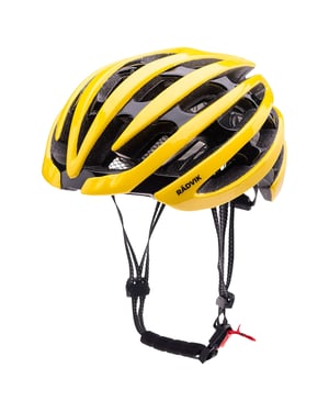 Radvik Peletonhelm voor volwassenen (Kalk/zwart)
