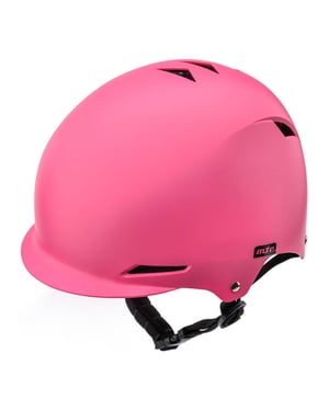 Meteor Gewone fietshelm voor kinderen (Roze)