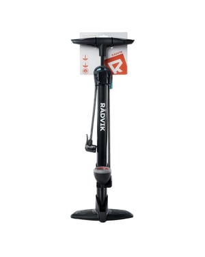 Radvik Blasa Fietspomp (Zwart/Wit)