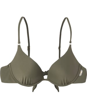 Aquawave Dames/Dames Effen Bikinitop (Druivenblad)
