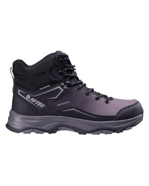 Hi-Tec Heren Deneb Mid Cut Enkellaarsjes (Zwart/Grijs)