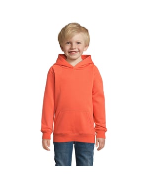 SOLS Barn/Kids Stellar Hoodie (Bränd orange)