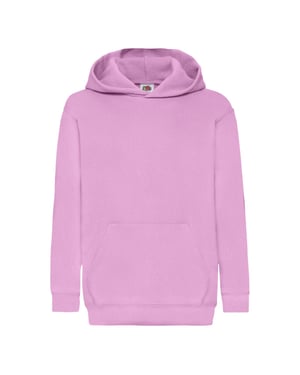 Fruit of the Loom Kinder/Kids Classic 260 Hoodie (Lichtroze)