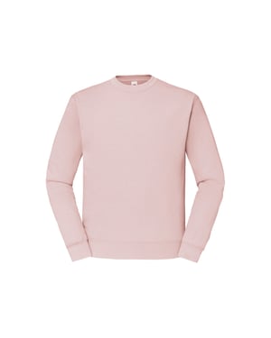 Fruit of the Loom Heren Klassiek Ingelegd Sweatshirt (Poederroos)