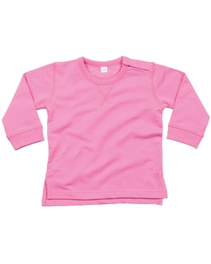 Babybugz Effen babytrui (Bubblegum Roze)