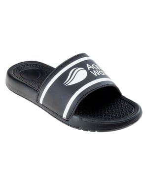 Aquawave Heren Arwedi Sliders (Zwart/Wit)