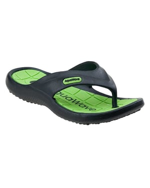 Aquawave Kinder/Kinder Ilamos Slippers (Zwart/Groen)