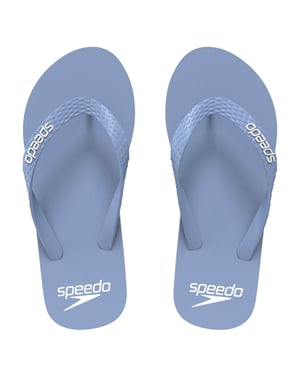 Speedo Teenslippers Heren Logo (Blauw)