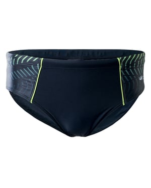Aquawave Heren Danilo Zwembroek met Zeeprint (Zwart)