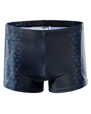 Aquawave Heren Adis Triangle Zwemshort (Zwart)