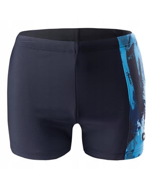 Aquawave Heren Levu Zee Print Zwemshort (Zwart)