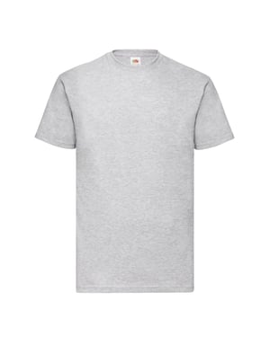Fruit of the Loom Unisex Adult Waardevol Heather T-shirt (Grijs)