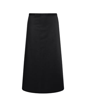 Karlowsky Basic Bistro Contrast Schort (Zwart)