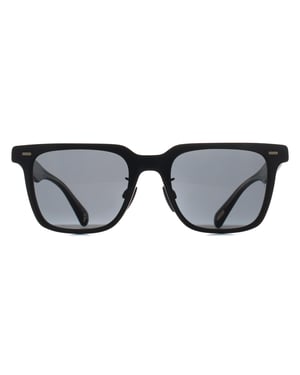 Oliver Peoples Rectangle Mens Black Dark Slate OV5592S Mr Federer II