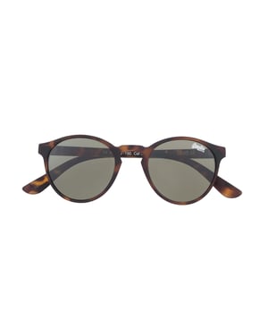 Superdry Round Unisex Matte Tortoise Grey SDS Saratoga