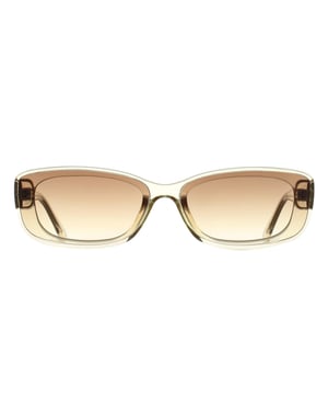 Quay Rectangle Womens Dark Forest Sepai Brown Gradient Vibe Check