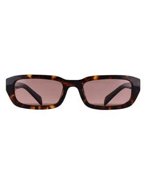 Prada Rectangle Womens Root Tortoise Light Brown PRB06S