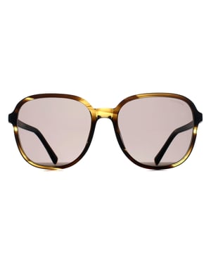 Miu Miu Square Womens Striped Loden Dark Grey MUB01S
