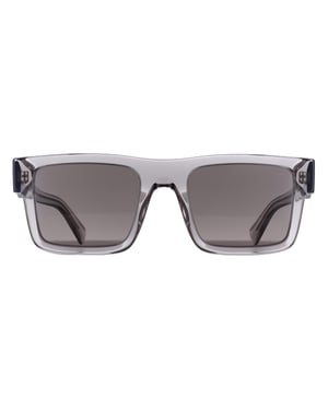 Prada Rectangle Mens Hematite Dark Grey PR19WS