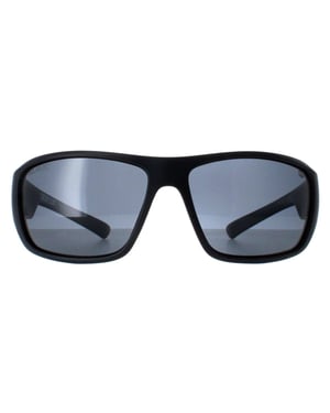 Caterpillar Wrap Mens Matte Navy Smoke Polarized CTS-JACK