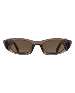Prada Oval Womens Terra Light Brown PRB16S