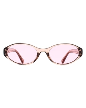 Quay Oval Womens Doe Peony Pink Aura Points