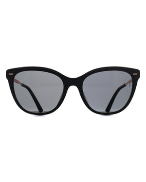 Oliver Peoples Cat Eye Womens Black Dark Slate OV5597SU Mrs Federer