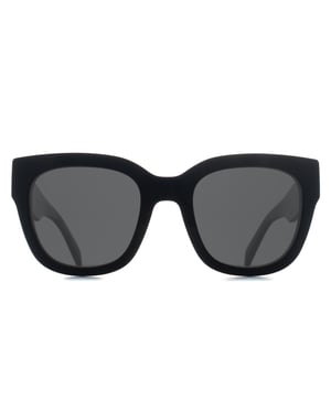 Prada Square Womens Black Dark Grey PRC04S