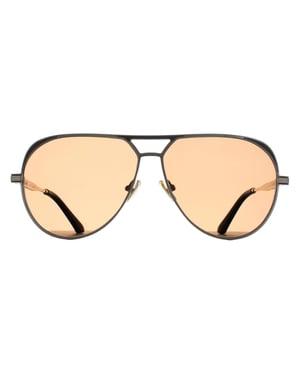 Quay Aviator Womens Gold Doe Tan Open Tab