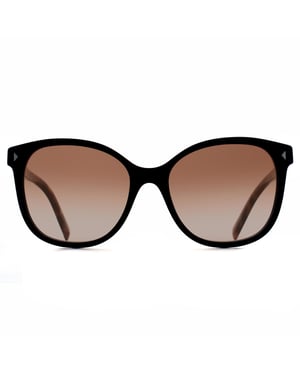 Prada Square Womens Black Brown Gradient PR22ZS
