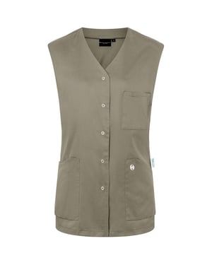 Karlowsky Dames/Dames Essential mouwloze werktuniek (Salie)