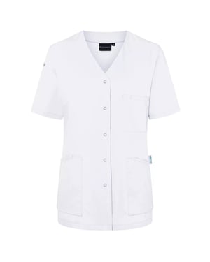 Karlowsky Dames/Dames Essential Werkoverall met korte mouwen (Wit)