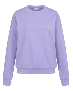 U.S. Polo Assn. dames sweatshirt van katoen met stretch