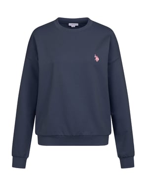 U.S. Polo Assn. dames sweatshirt van katoen met stretch