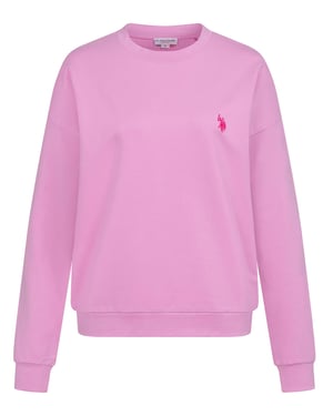 U.S. Polo Assn. dames sweatshirt van katoen met stretch