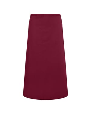 Karlowsky Basic Bistro Contrast Schort (Bordeaux)