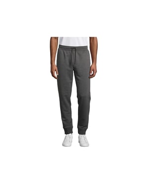 SOLS Unisex Jumbo Fleece joggingbottnar för vuxna (Charcoal Melange)