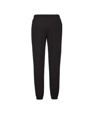 Fruit of the Loom Joggingbyxor med elastisk mudd för herrar Classic (Svart)