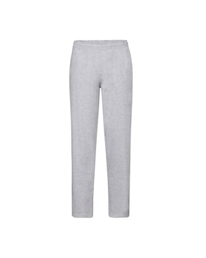 Fruit of the Loom Heren Classic Open Hem Joggingbroek (Heide Grijs)