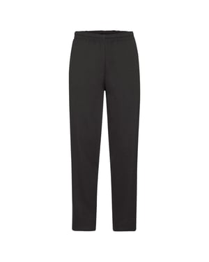Fruit of the Loom Unisex Vuxna Klassiska Joggingbyxor med Öppen Söm (Svart)