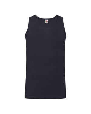 Fruit of the Loom Unisex Adult Valueweight Athletic Tank Top (Deep Navy)