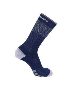 Salomon Unisex Adult Predict Crew Sokken (Marineblauw)