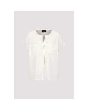 Monari blouse with rhinestone details 410766 143 marble