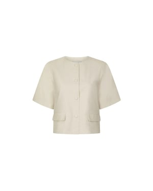 Neo Noir rory linen blouse 169243 122