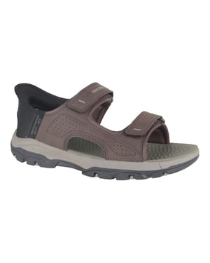 Skechers 205289 choc heren sandalen sportief