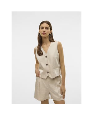 Vero Moda Vmliana sl shiny waistcoat