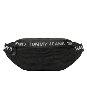 Tommy Hilfiger Taillezak met gaaspaneel (Zwart)