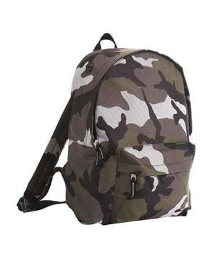 SOLS Rider Camo Rugzak (Groen)
