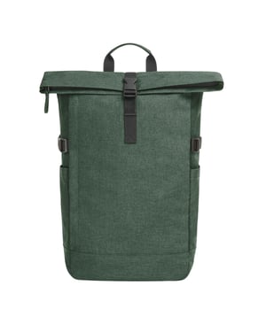 Halfar Cirkel rugzak van gerecycled polyester (Groene Melange)