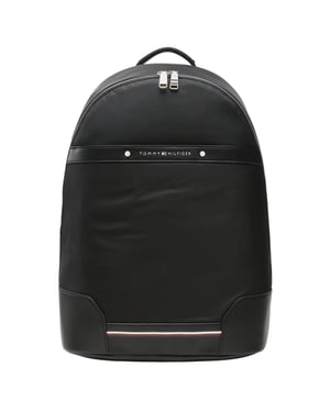 Tommy Hilfiger Rugzak met herenlogo (Zwart)